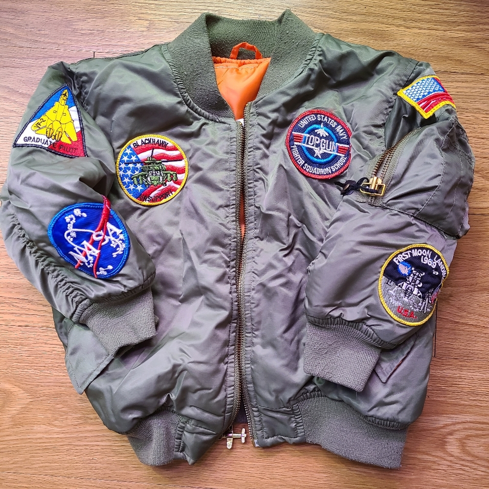 Kids Size 6 military jacket